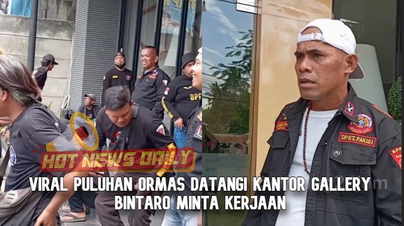 Viral Puluhan Ormas Datangi Kantor Gallery Bintaro